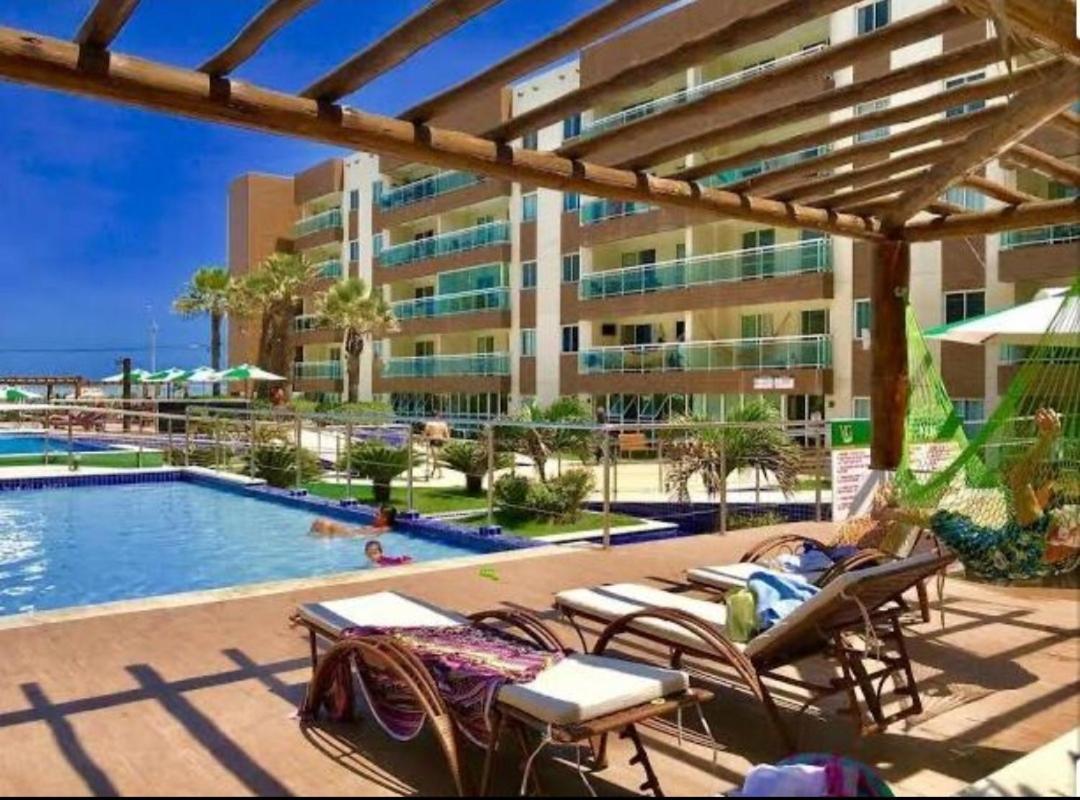 Vg Fun Praia Ao Lado Do Hotel Vila Gale, Apto 2 포르탈레자 외부 사진